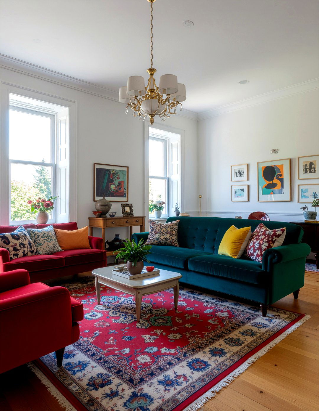 Eclectic Living Room - 30 character home living room ideas