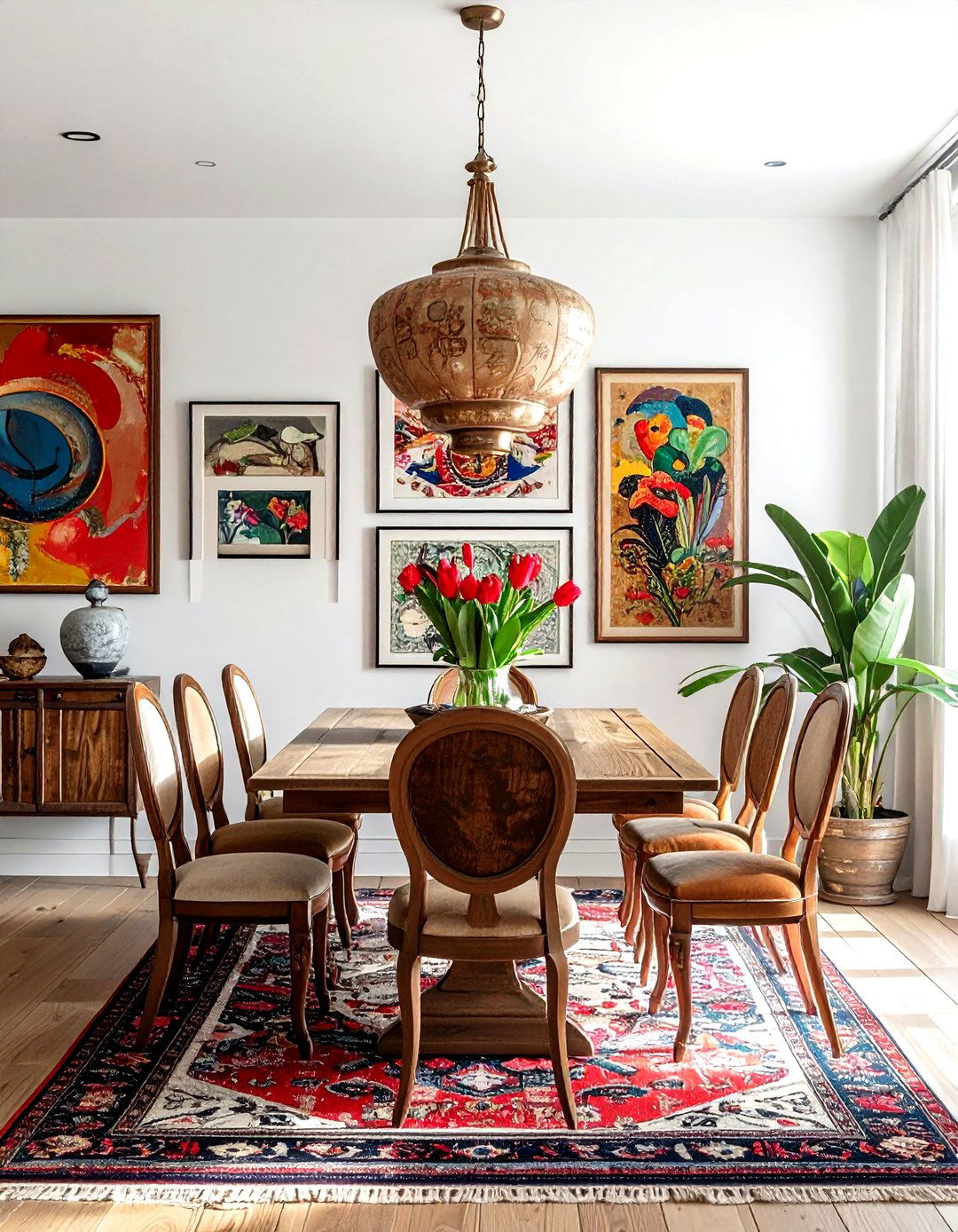 Eclectic Mix Dining Room - 30 Los Angeles dining room ideas