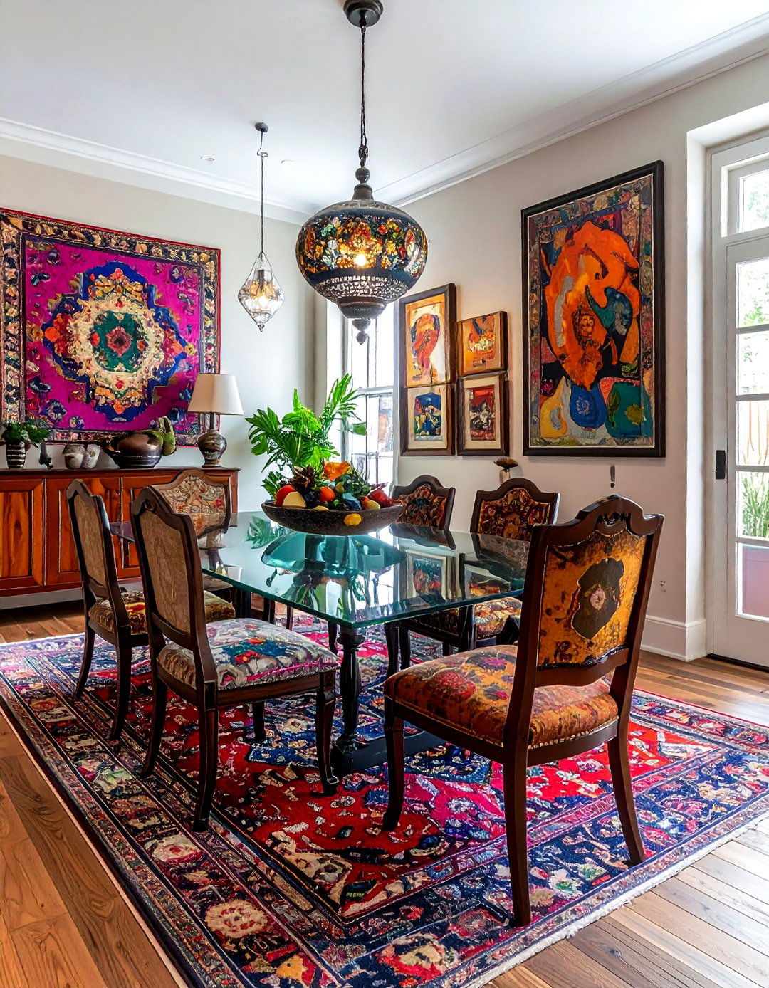 Eclectic Mix Dining Room - 30 show home dining room ideas