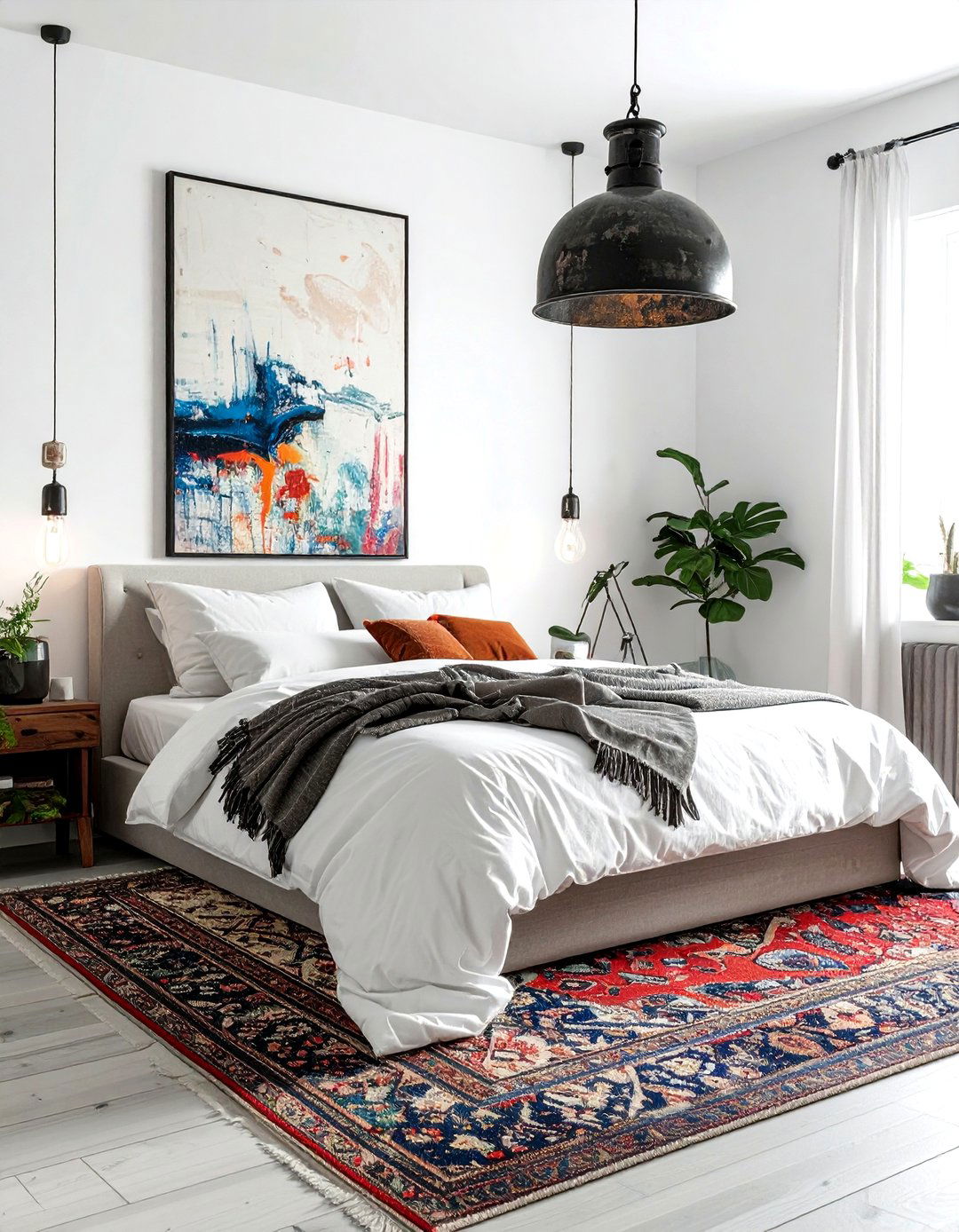 Eclectic Modern Bedroom - 30 modern bedroom ideas