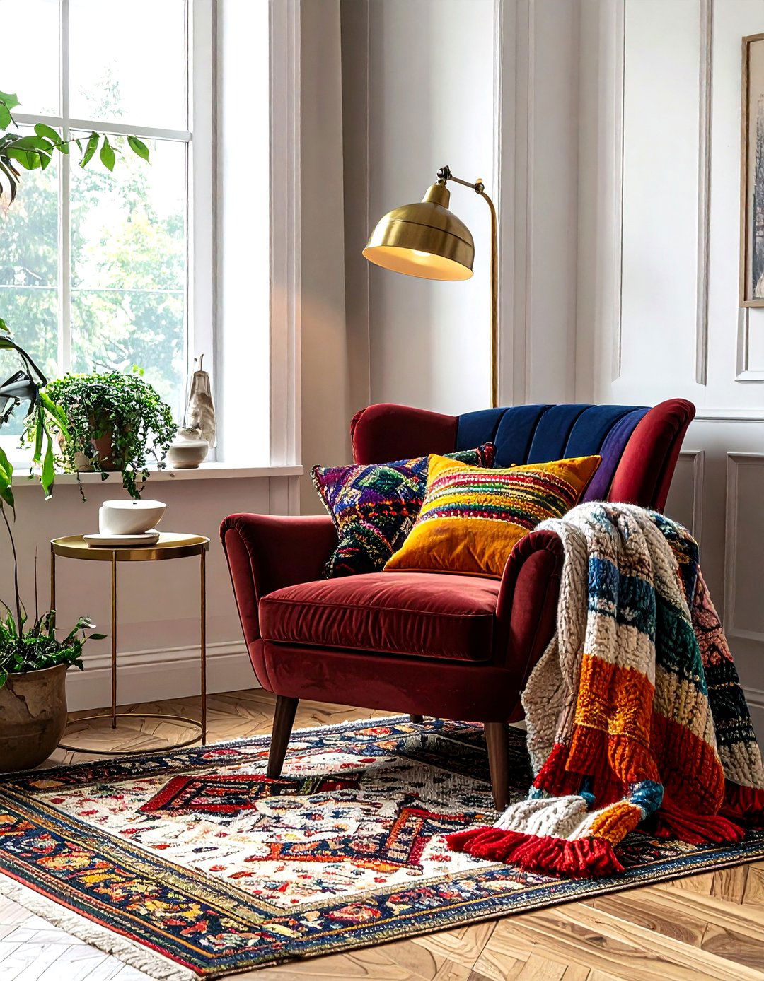 Eclectic Reading Nook - 30 uncomplicated decor ideas