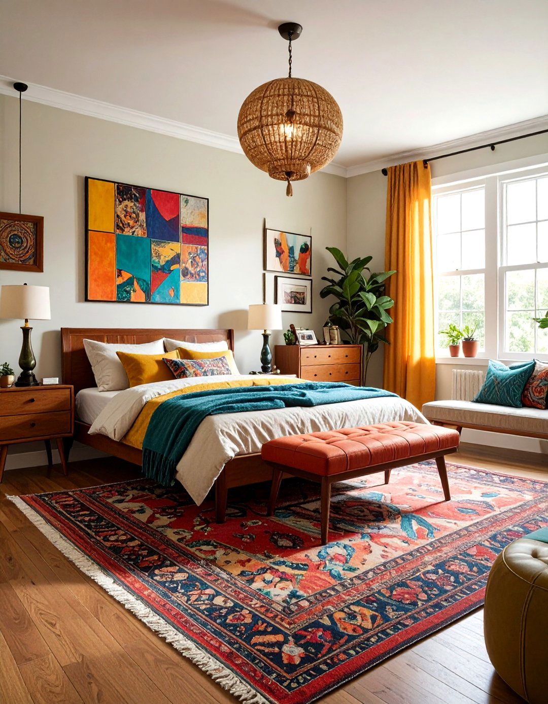 Eclectic bedroom - 30 primary bedroom ideas