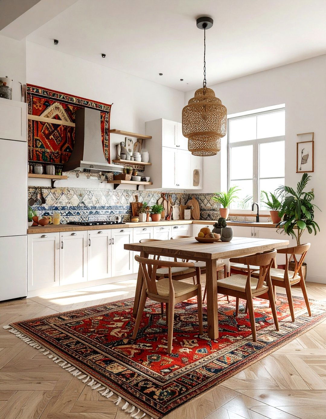 Eclectic boho kitchen - 30 boho kitchen ideas