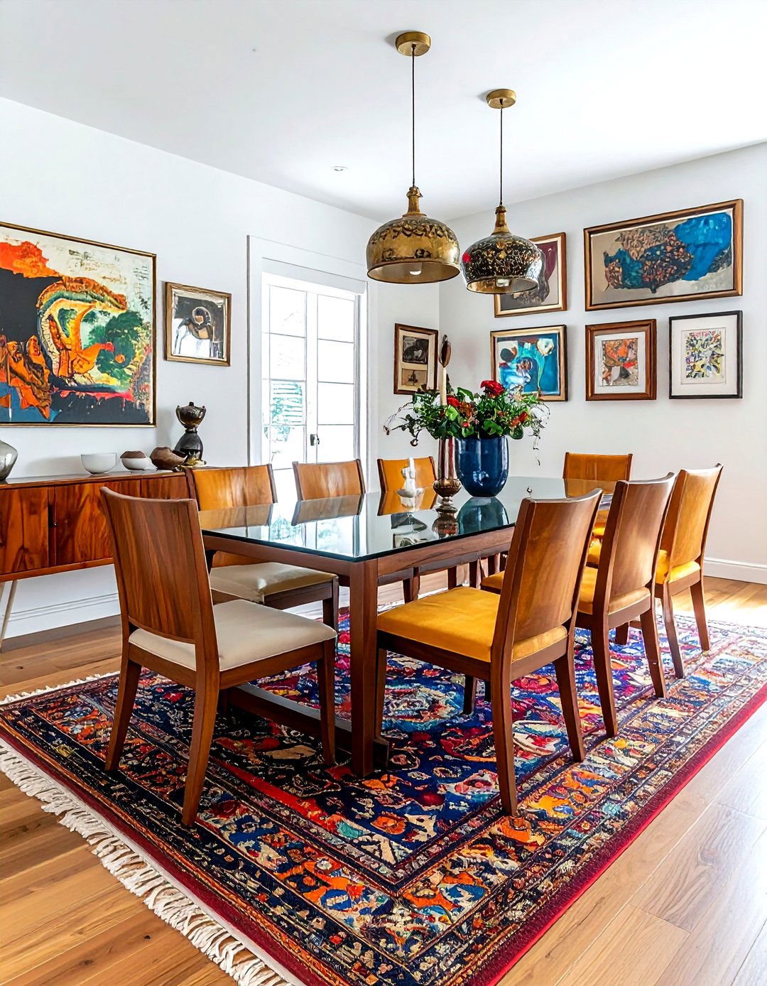 Eclectic dining room - 30 cozy dining room settings