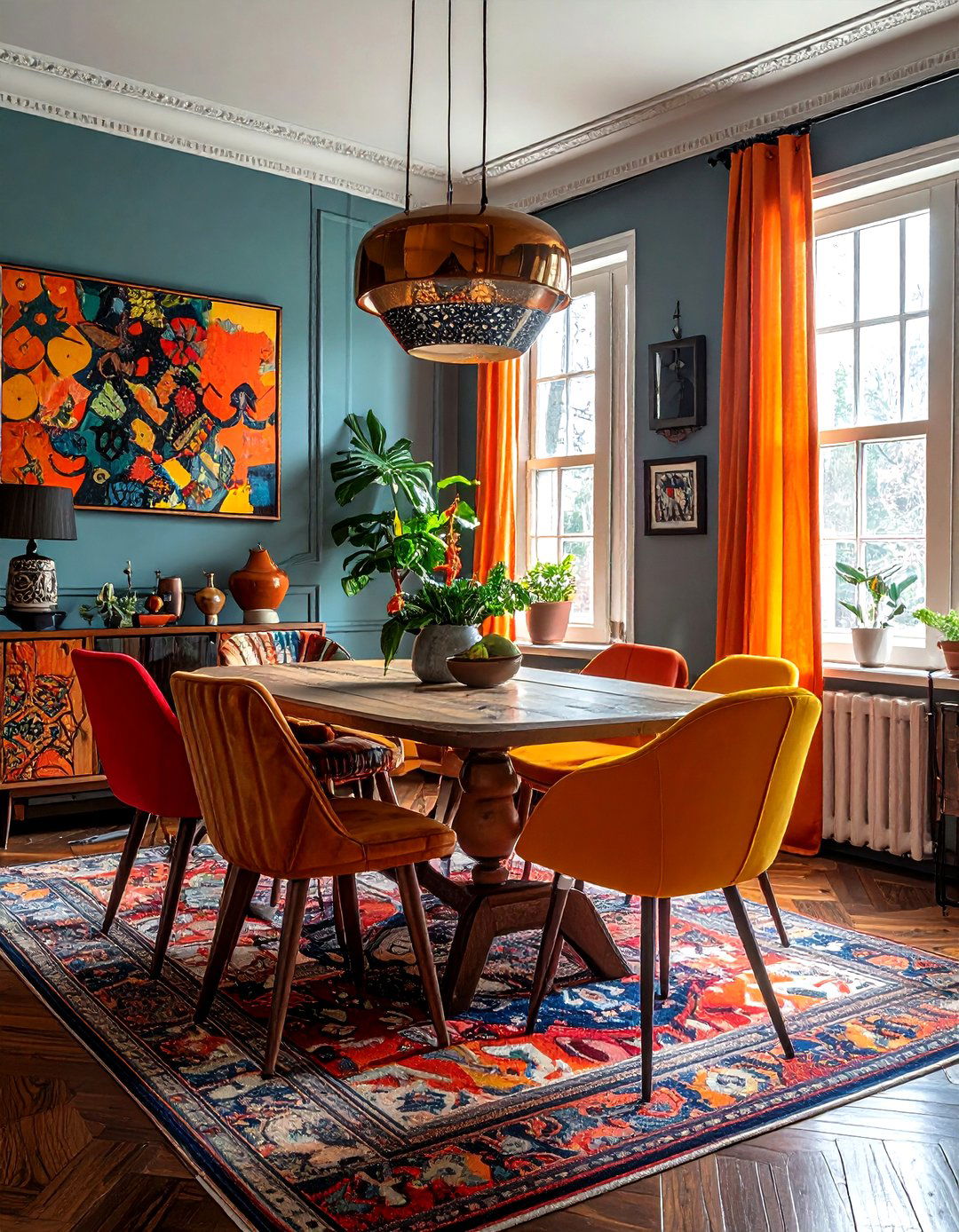 Eclectic dining room - 30 memorable dining room ideas