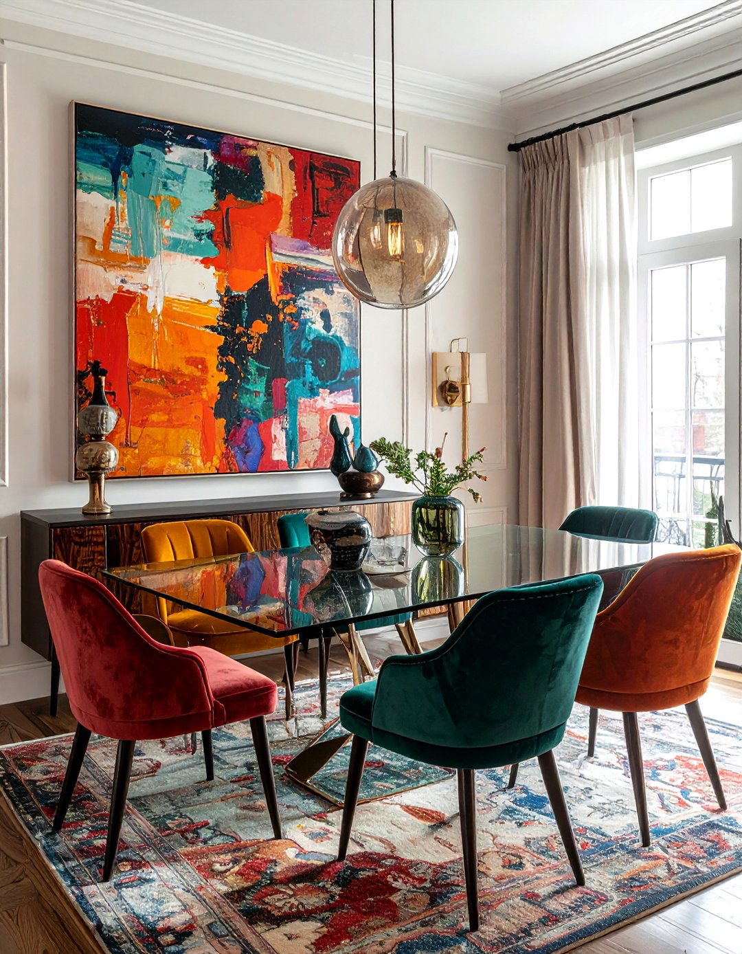 Eclectic dining room - 30 cool dining room ideas