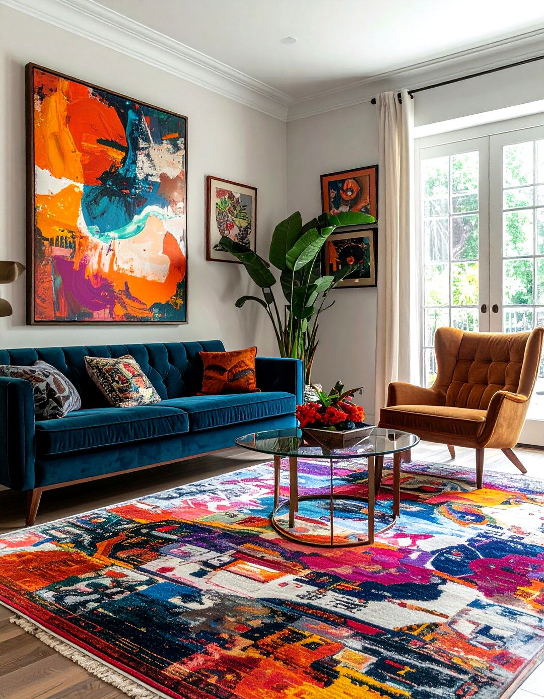 Eclectic living room - 30 show home living room ideas