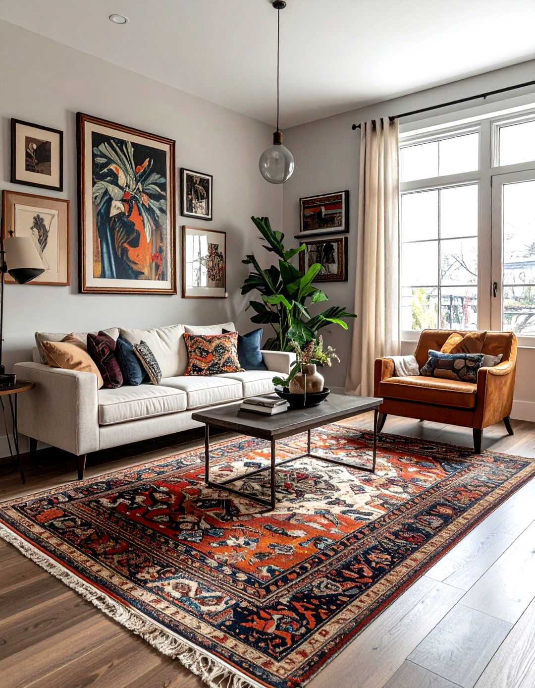 Eclectic living room decor - 30 cozy living room settings