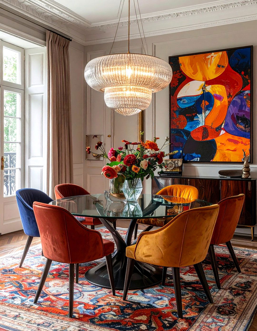 Eclectic luxury dining room - 30 sumptuous dining room ideas