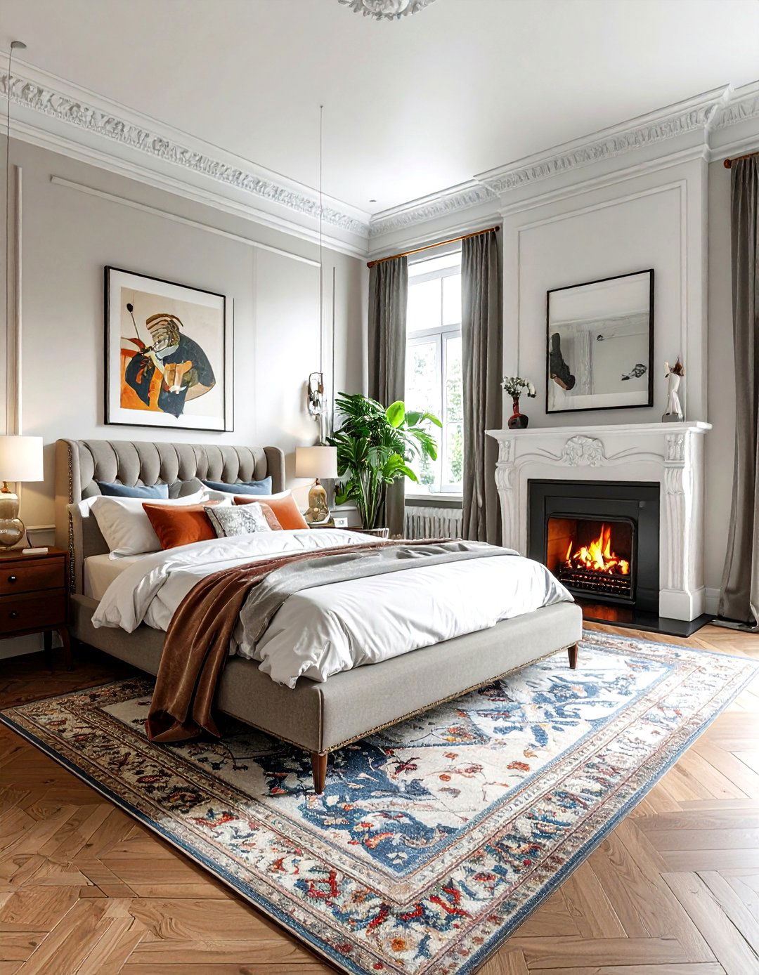 Eclectic period bedroom - 30 period home bedroom ideas