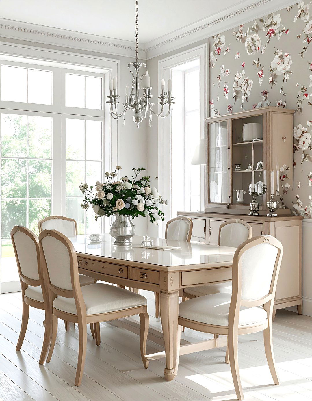 Edwardian Dining Buffet - 30 antique buffet dining room ideas