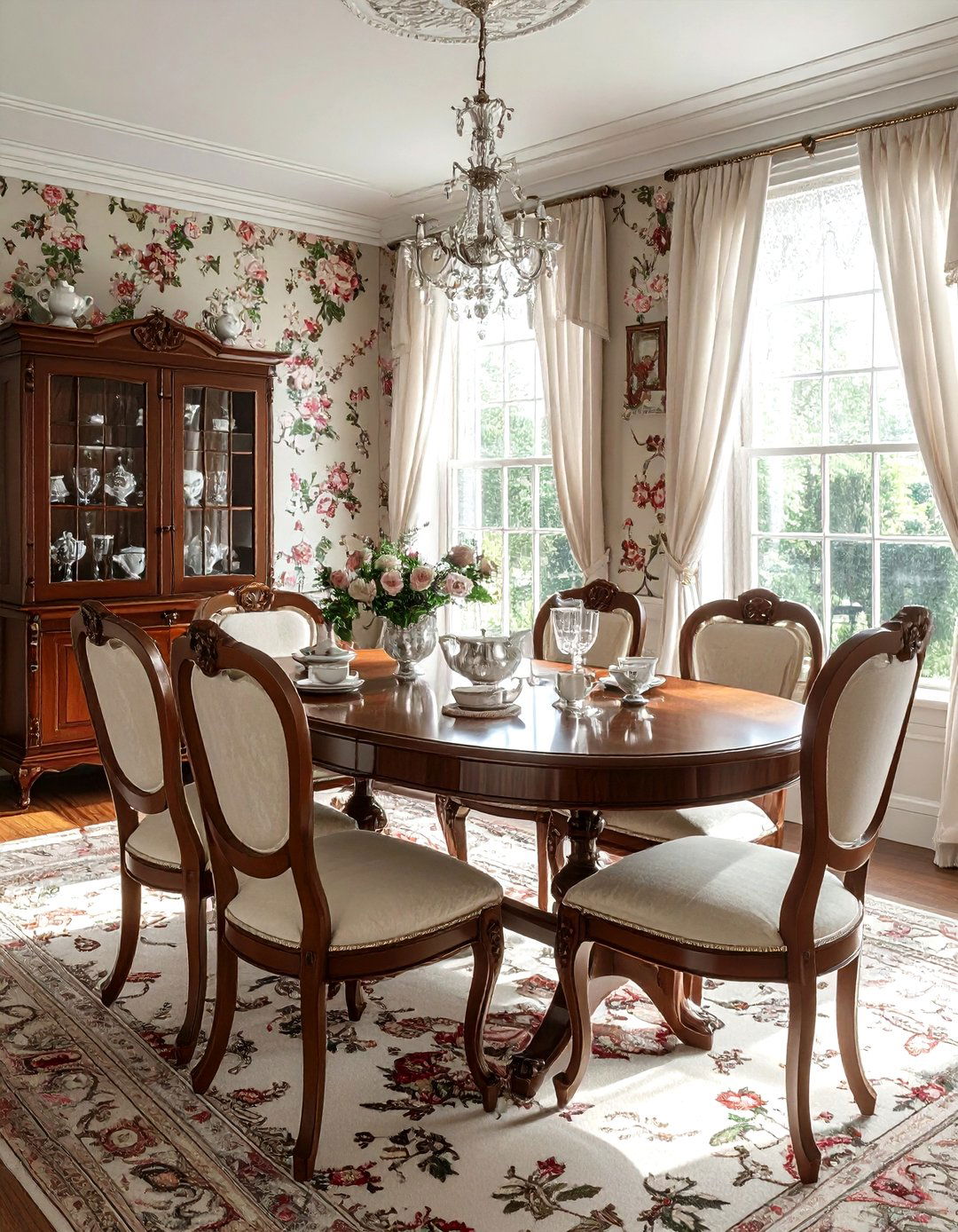Edwardian Dining Room - 30 antique dining room ideas
