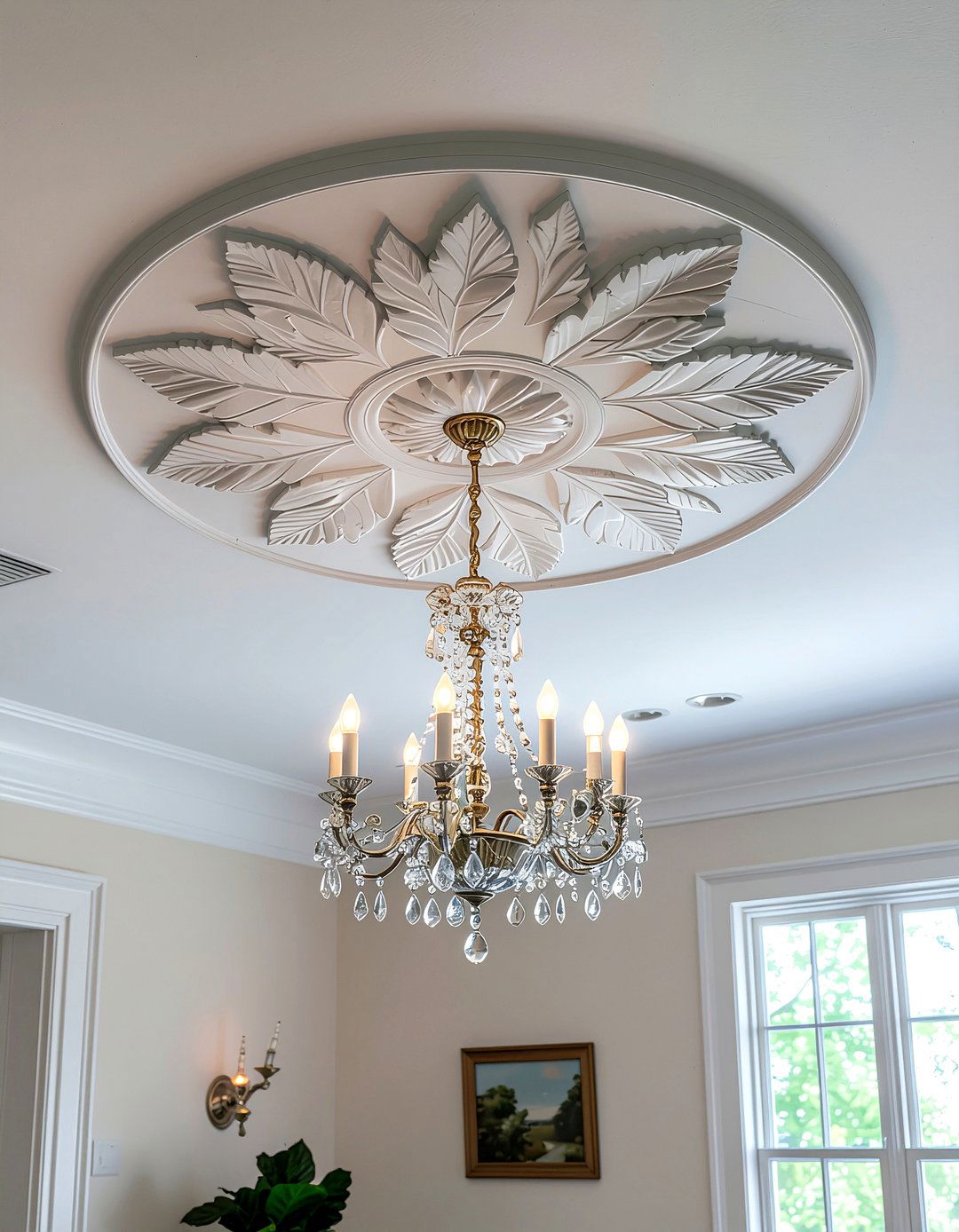 Edwardian dining room ceiling rose - 30 Edwardian dining room ideas