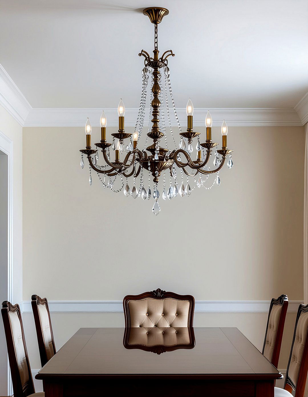 Edwardian dining room chandelier - 30 Edwardian dining room ideas