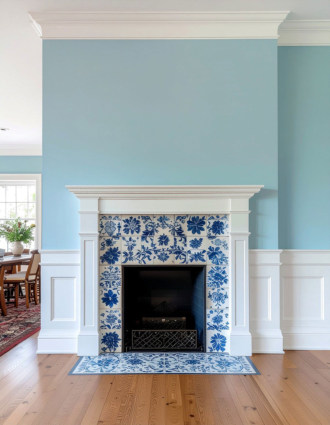 Edwardian dining room fireplace - 30 Edwardian dining room ideas