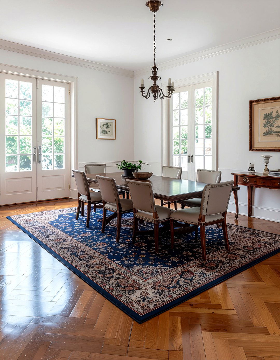 Edwardian dining room flooring - 30 Edwardian dining room ideas