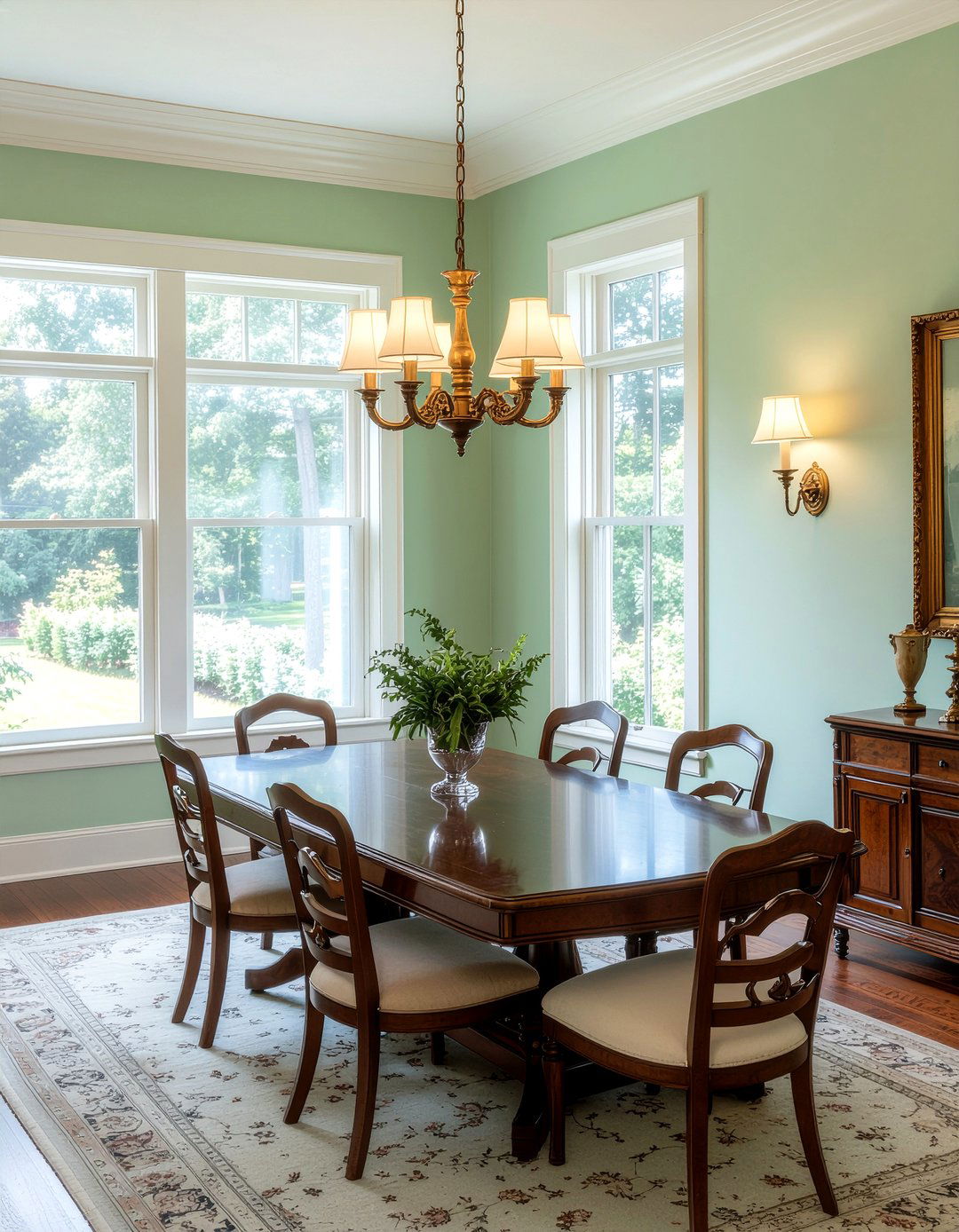 Edwardian dining room lighting - 30 Edwardian dining room ideas