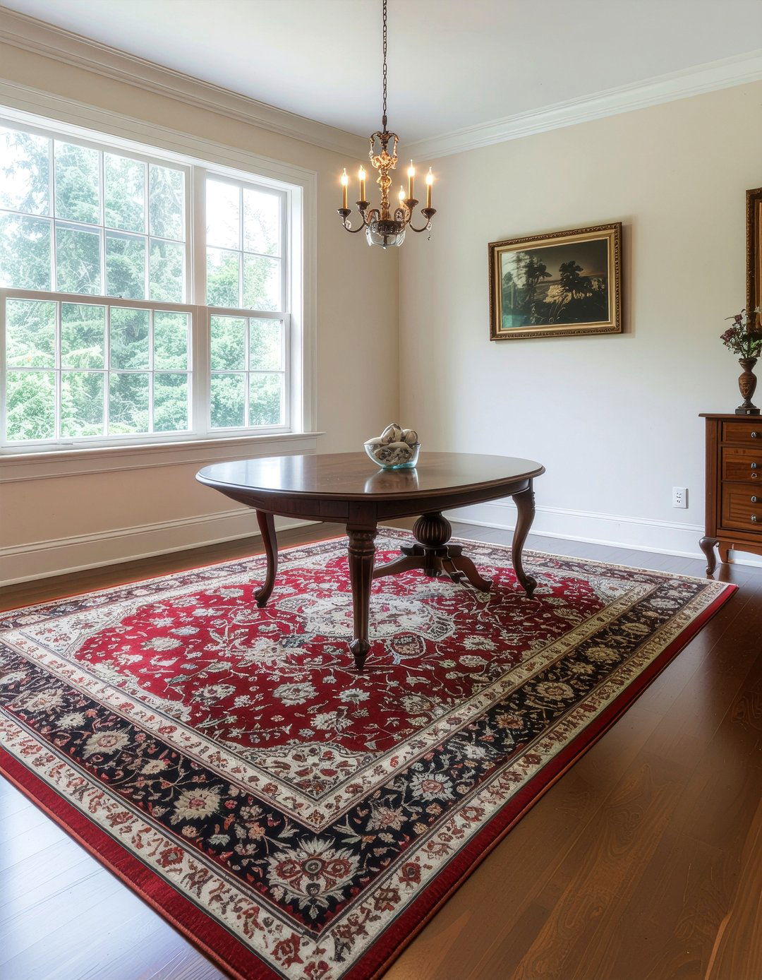 Edwardian dining room rug - 30 Edwardian dining room ideas
