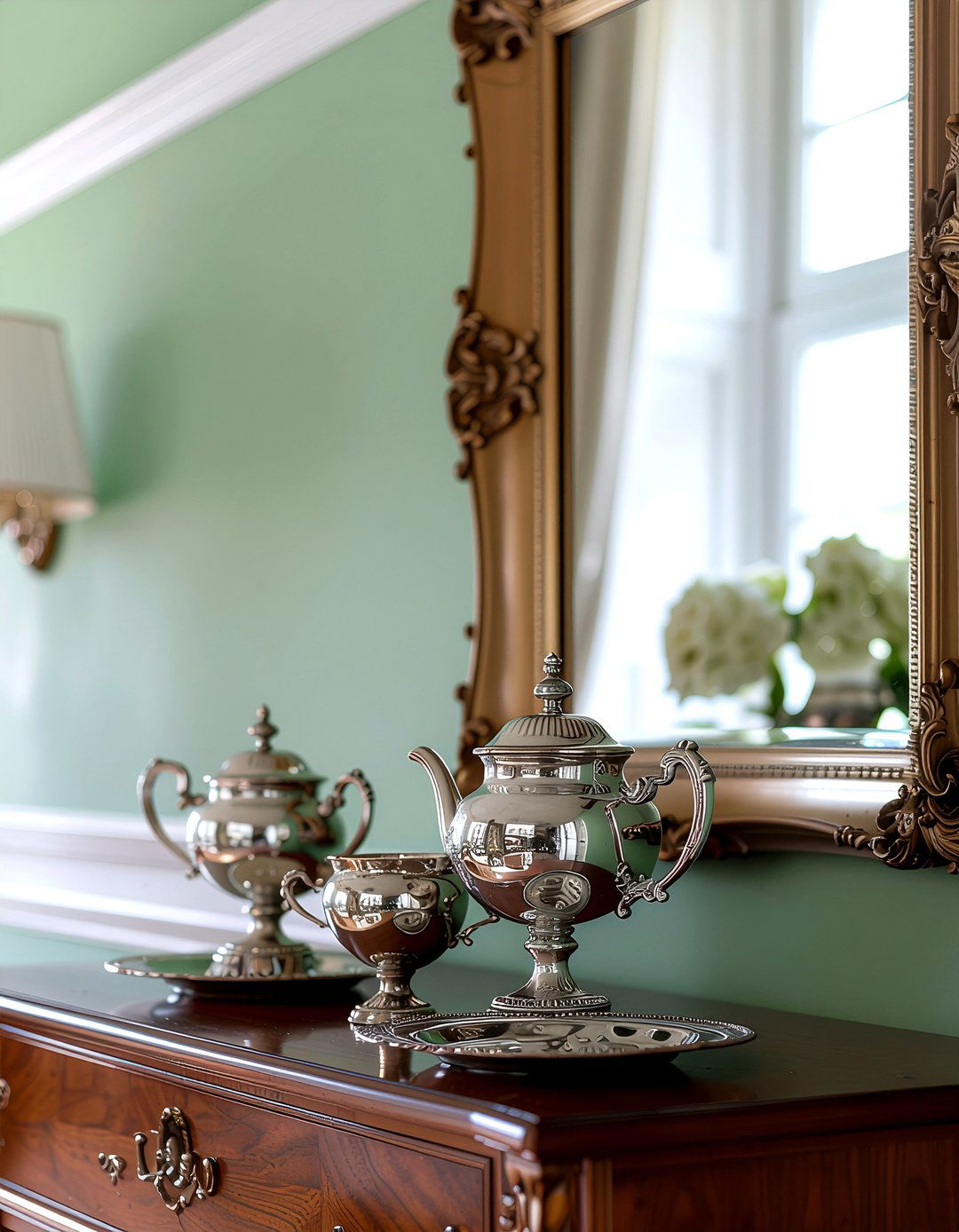 Edwardian dining room silver service - 30 Edwardian dining room ideas