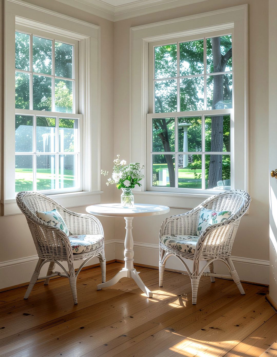 Edwardian dining room wicker furniture - 30 Edwardian dining room ideas