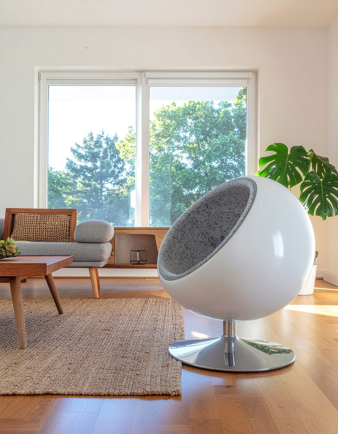 Eero Aarnio Ball Chair - 30 living room ball chair ideas