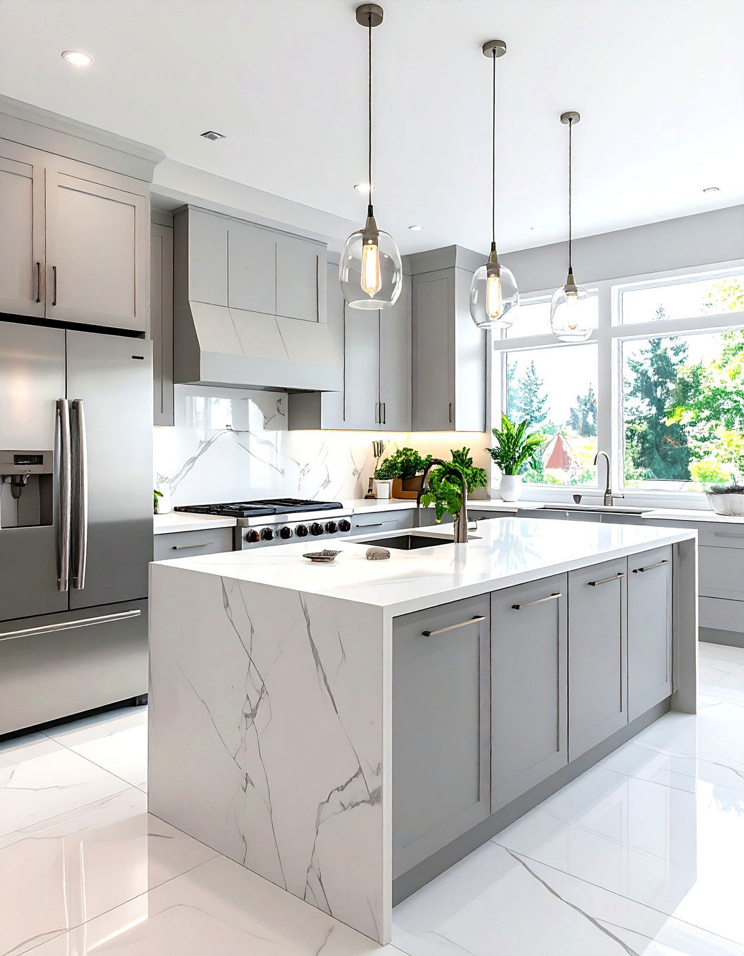 Efficient G shaped kitchen work triangle - 30 G-shaped kitchen ideas