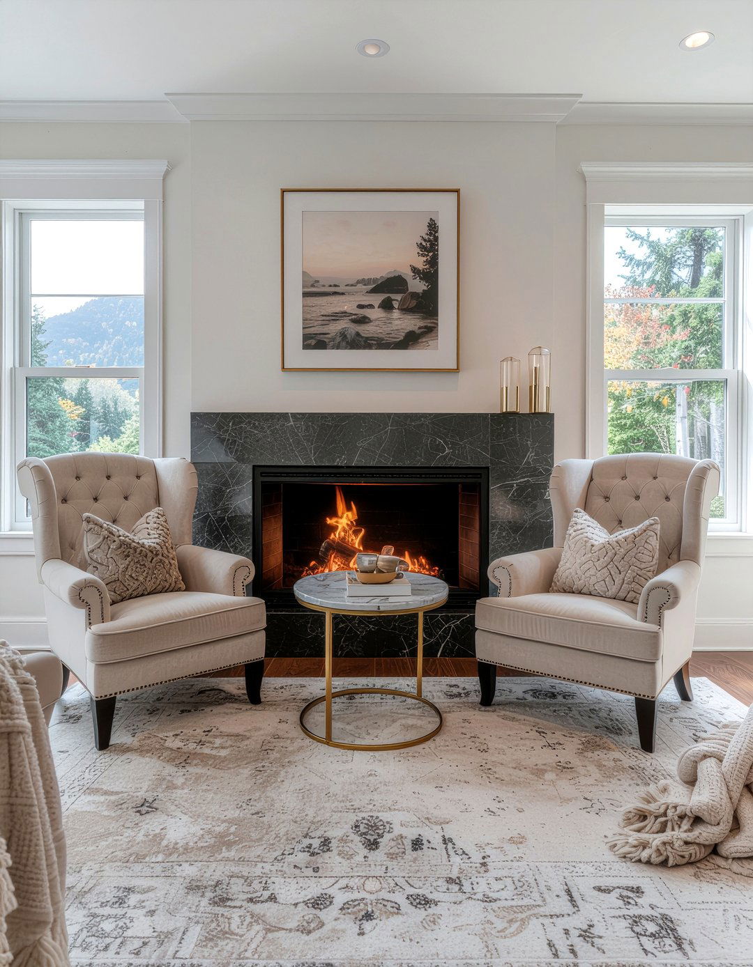 Electric Fireplace Bedroom Sitting Area - 30 bedroom electric fireplace ideas