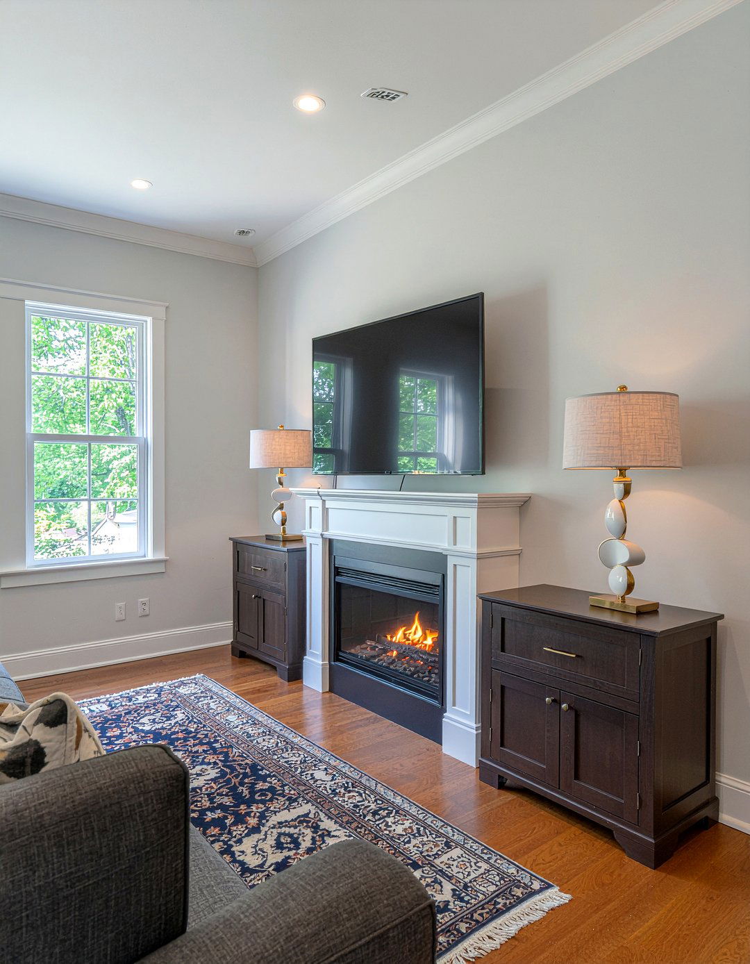 Electric Fireplace Entertainment Center - 30 living room electric fireplace ideas