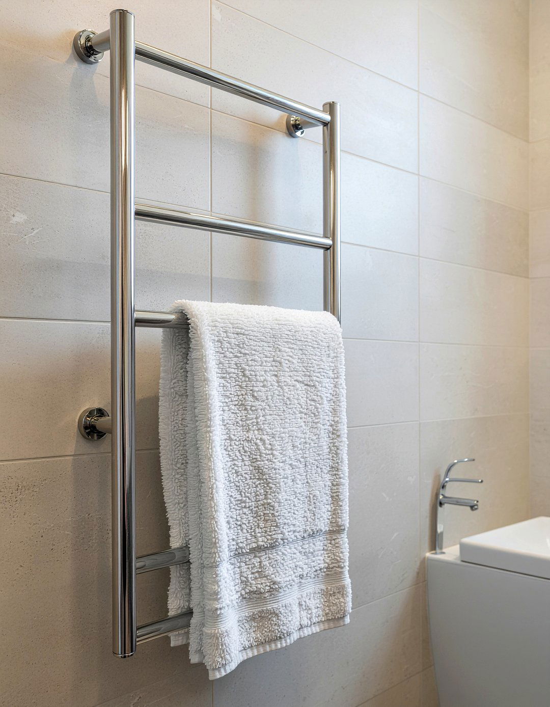 Electric Towel Warmer - 30 bathroom investment piece ideas