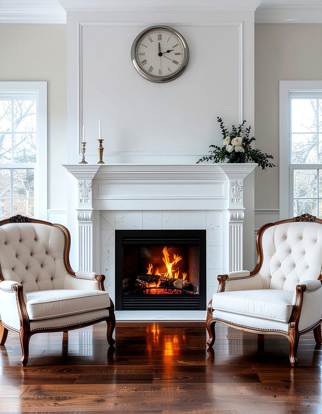 Electric fireplace mantel surround - 30 electric fireplace ideas