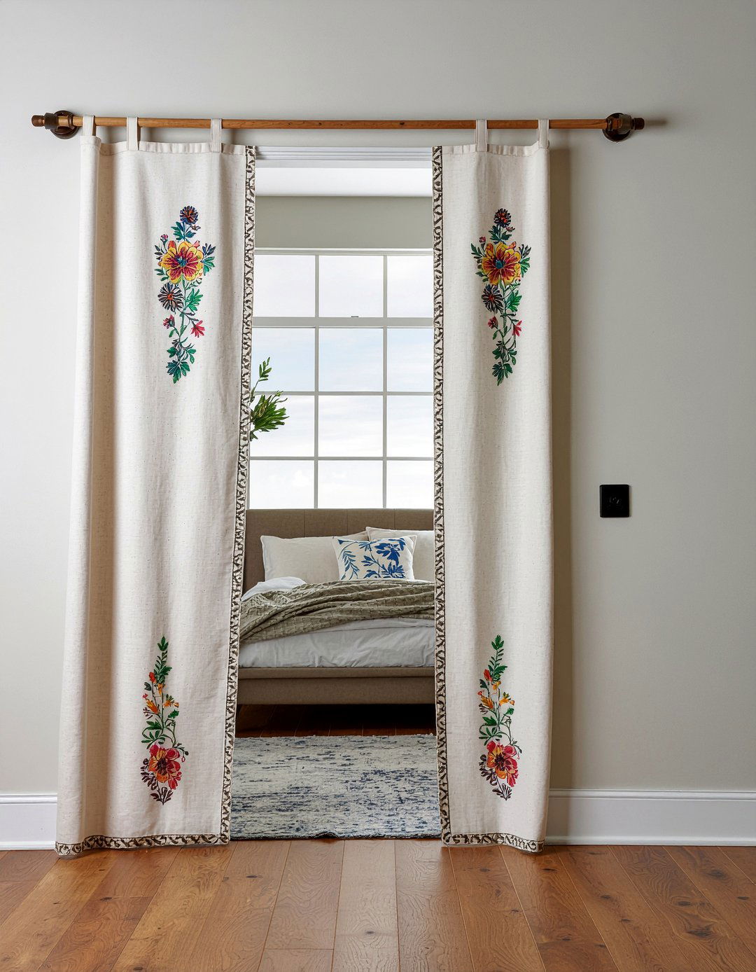 30 Best Bedroom Door Curtains for Privacy and Style