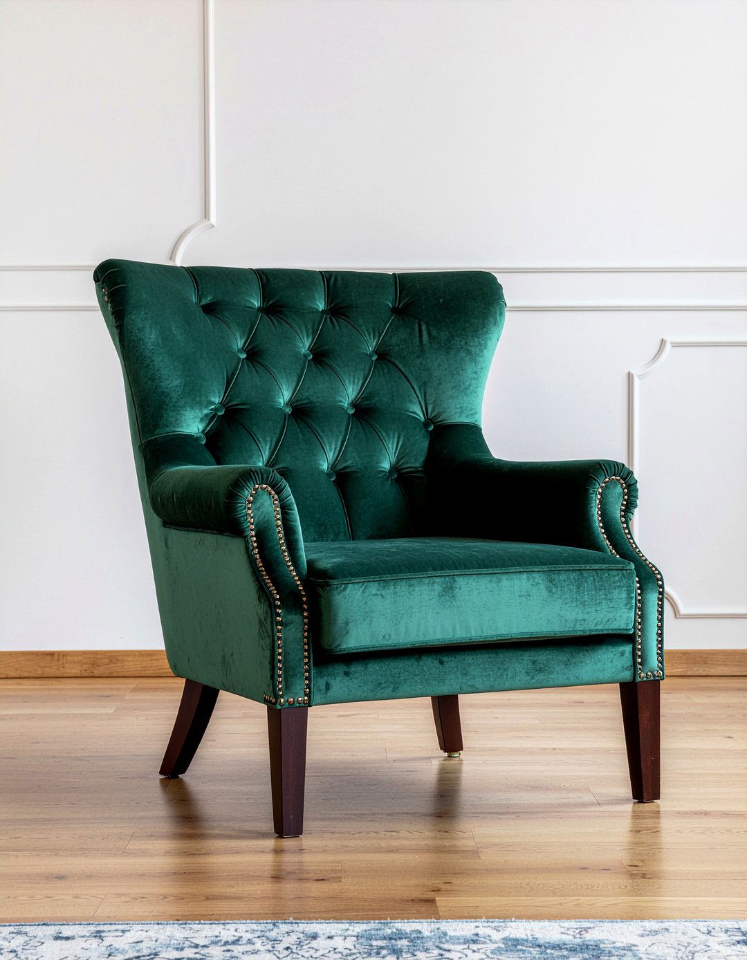 Emerald Green Chair - 30 bedroom lounge chairs
