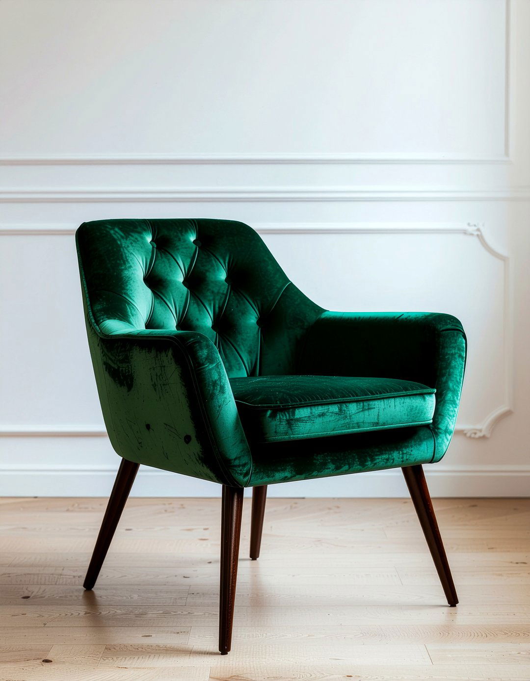 Emerald Green Fabric Dining Chair - 30 fabric dining chair ideas