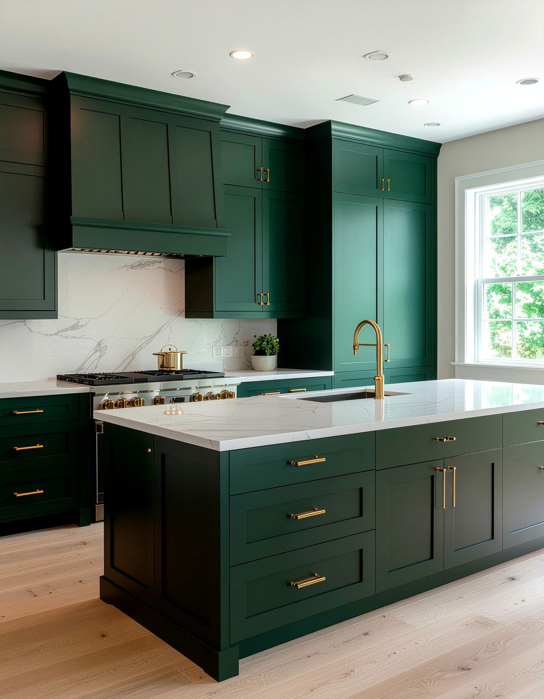 Emerald Green Kitchen Cabinets Gold Hardware - 30 emerald green kitchen ideas