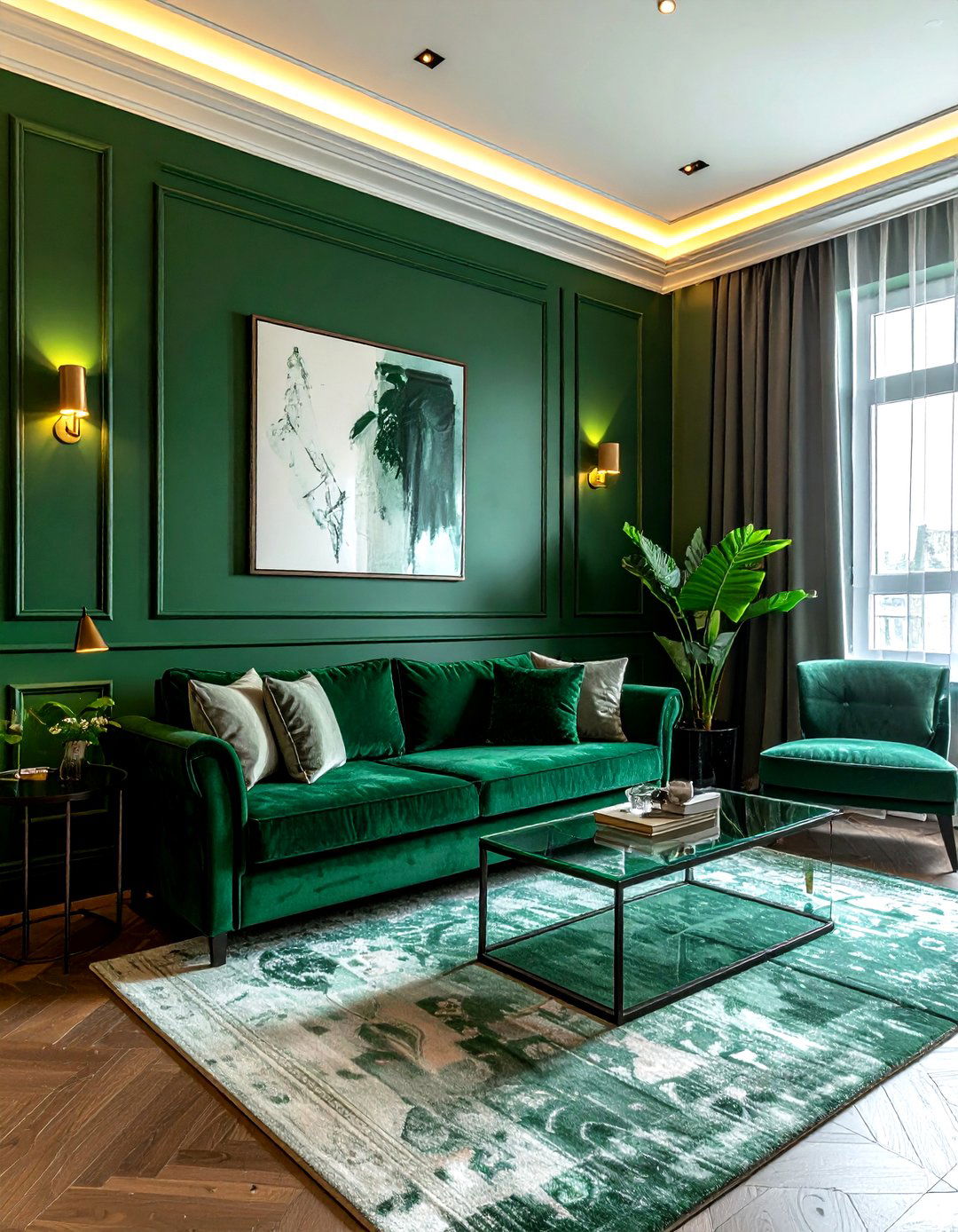 Emerald Green Small Living Room - 30 emerald living room decor ideas