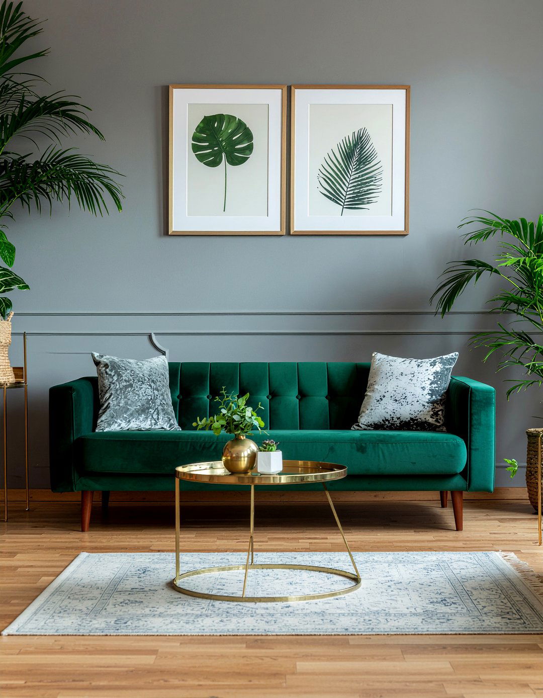 Emerald Green Velvet Sofa Set - 30 living room sofa and loveseat ideas