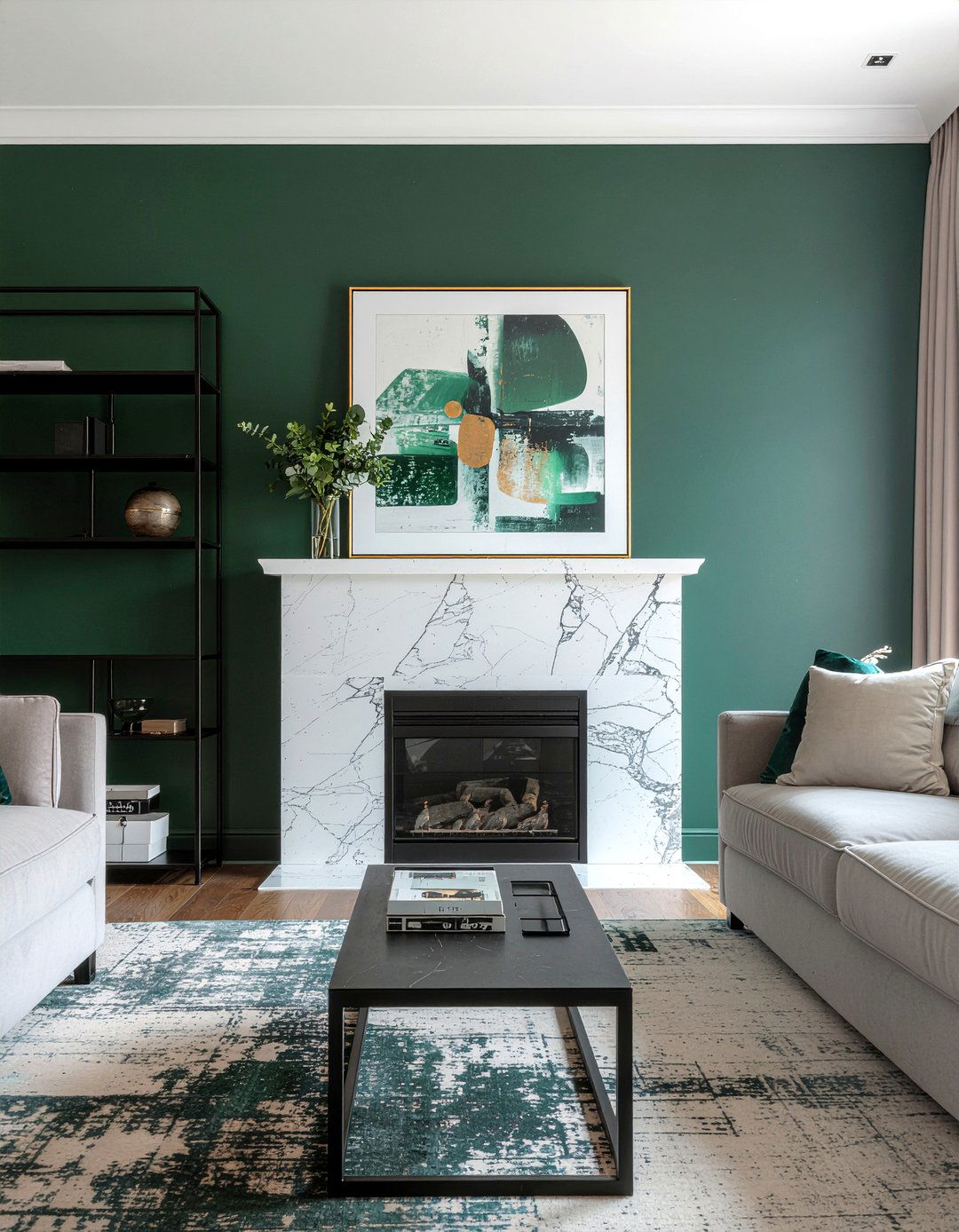 30 Emerald Living Room Ideas for a Bold and Sophisticated Look