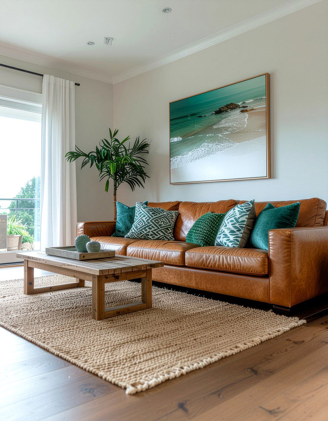 Emerald green and tan living room - 30 emerald living room ideas