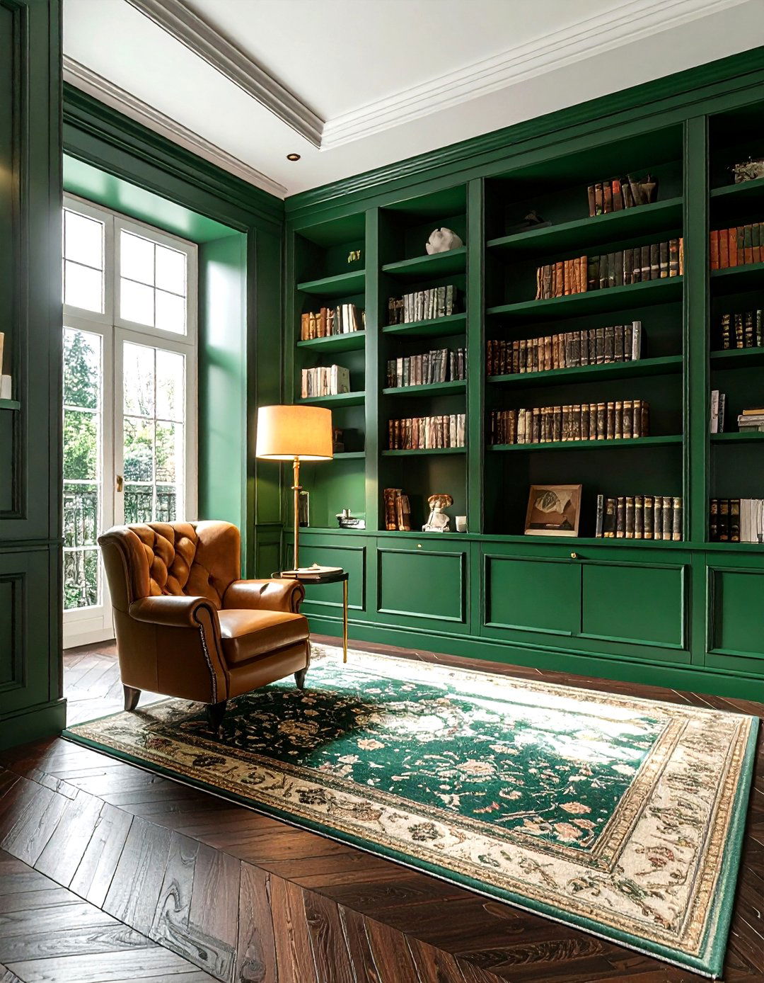 Emerald green and tan - 30 color scheme ideas