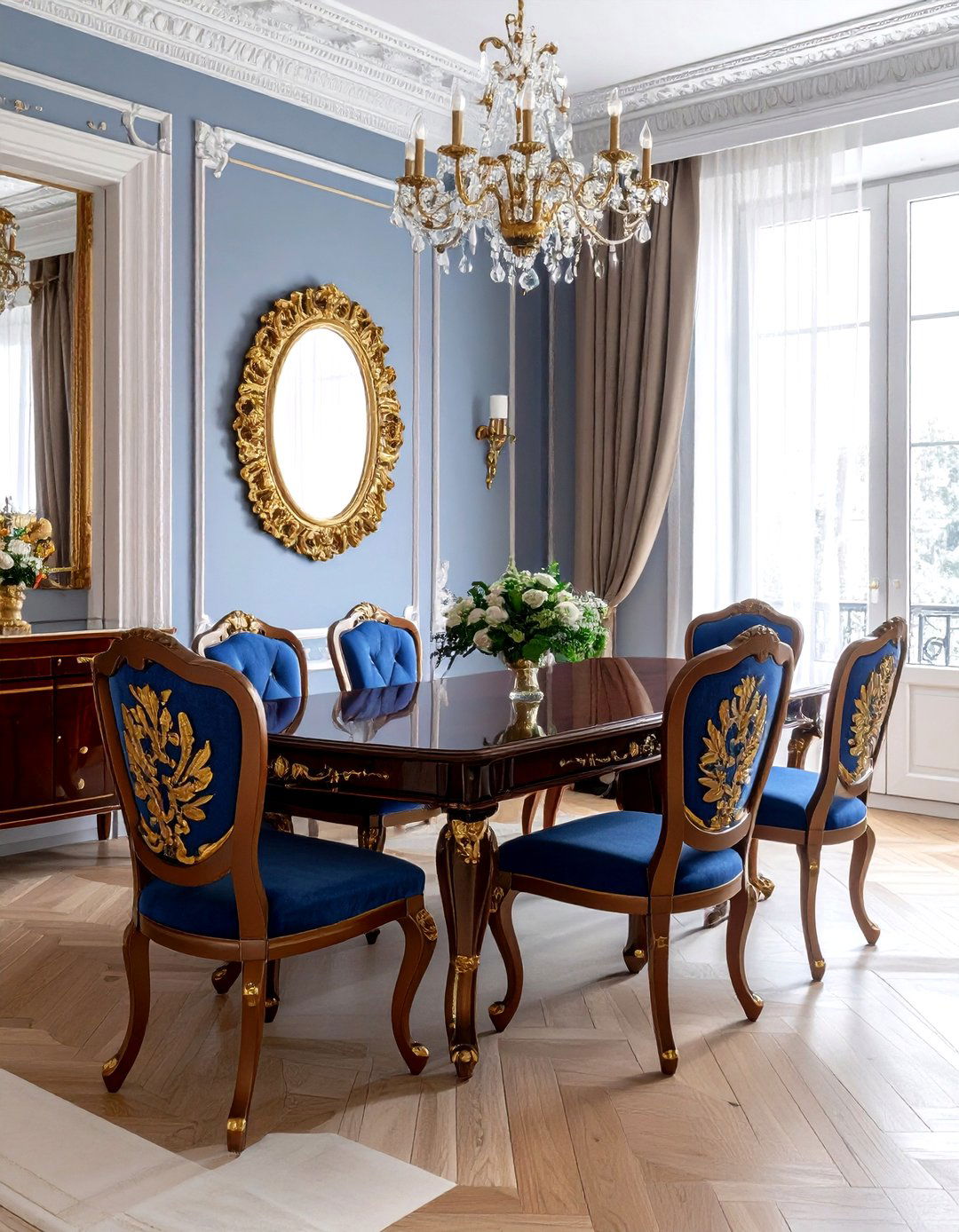 Empire Dining Room - 30 antique dining room ideas