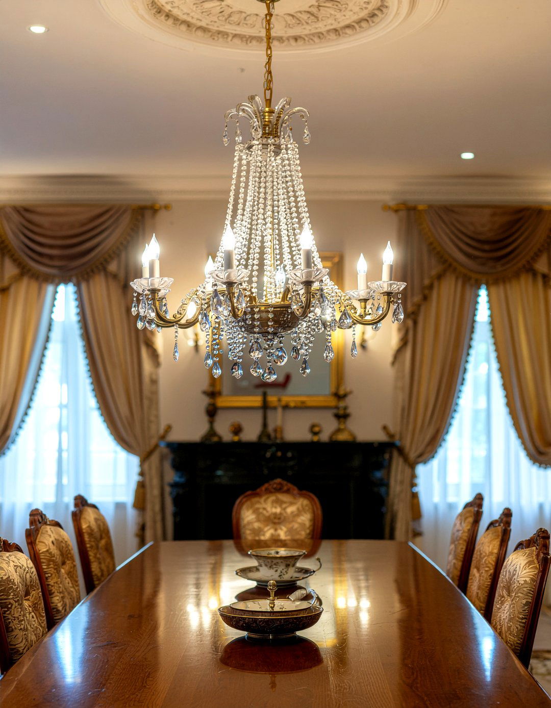 30 Crystal Chandelier Dining Room Ideas for Luxurious Living