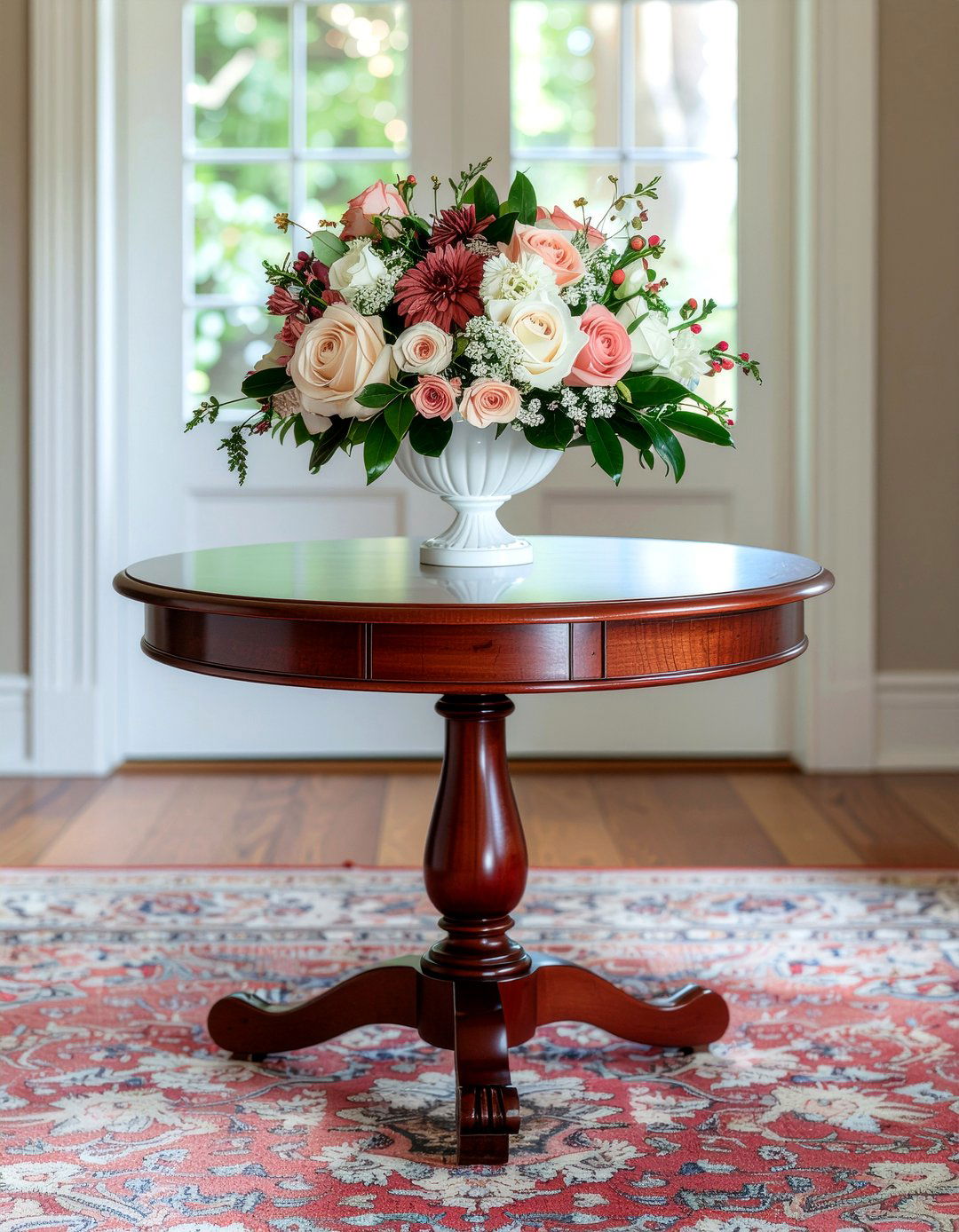 Empire Style Pedestal Table - 30 living room Empire furniture ideas