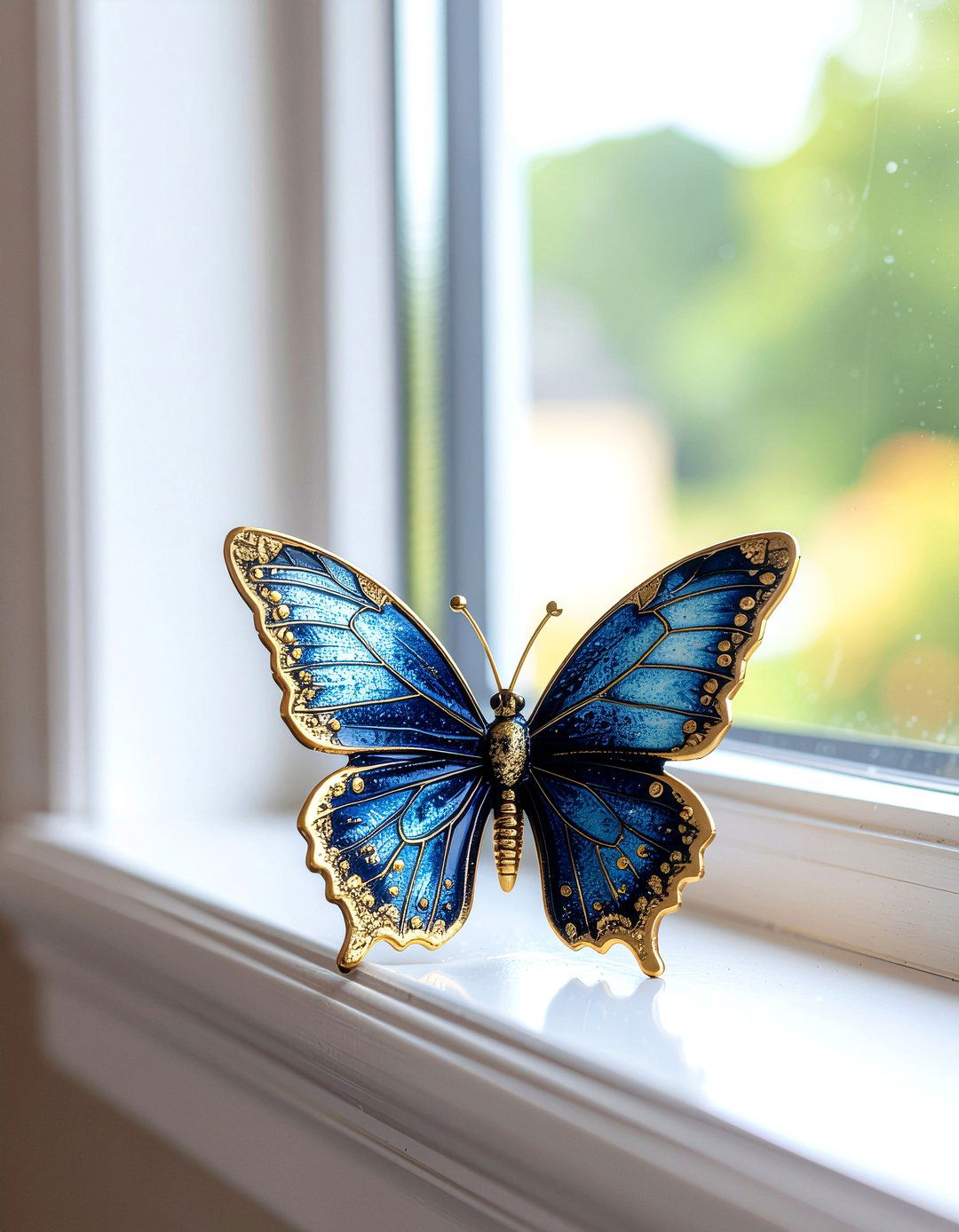 Enamel butterfly figurine - 30 figurine ideas