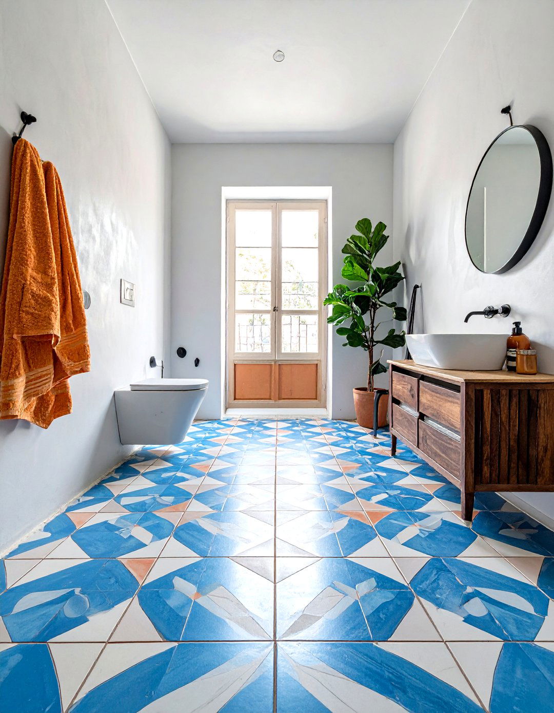 Encaustic tiles - 30 English bathroom ideas