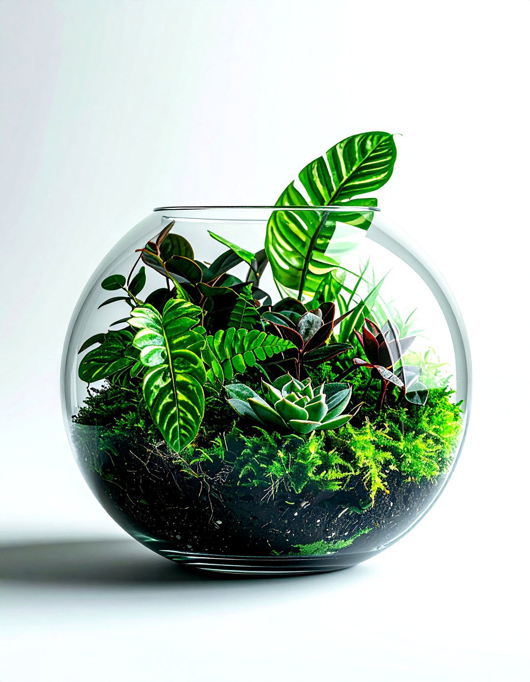 Enclosed Tropical Terrarium - 30 living room terrariums