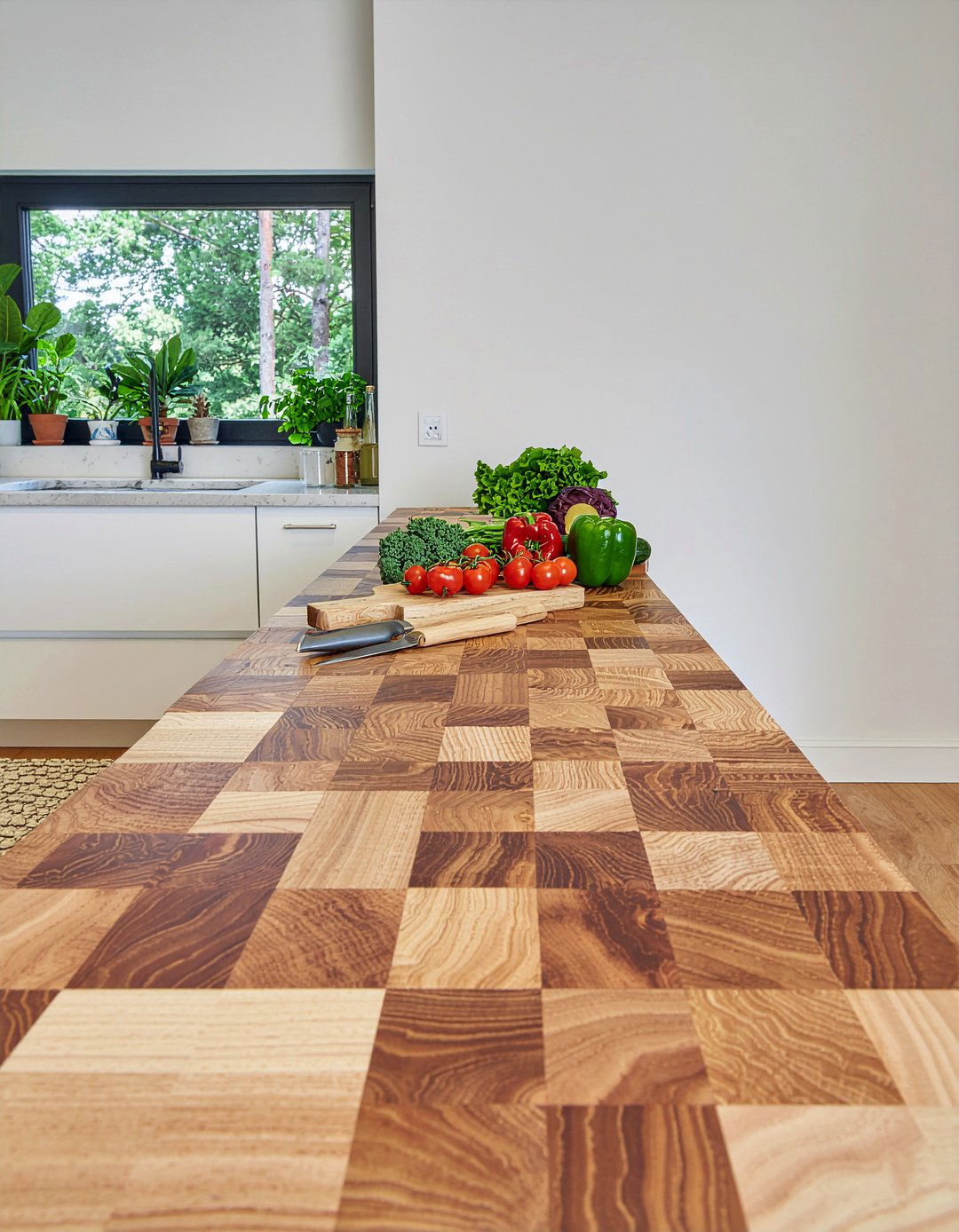 End Grain Butcher Block For Cutting - 30 butcher block countertop kitchen ideas