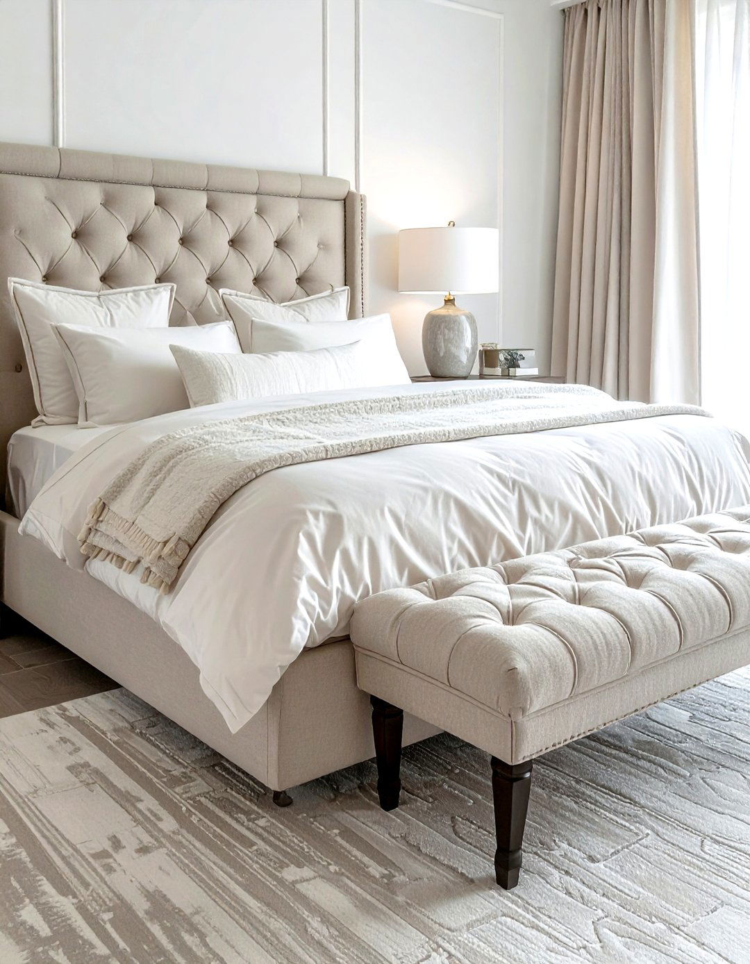 End of bed bench - 30 decor glow-up ideas