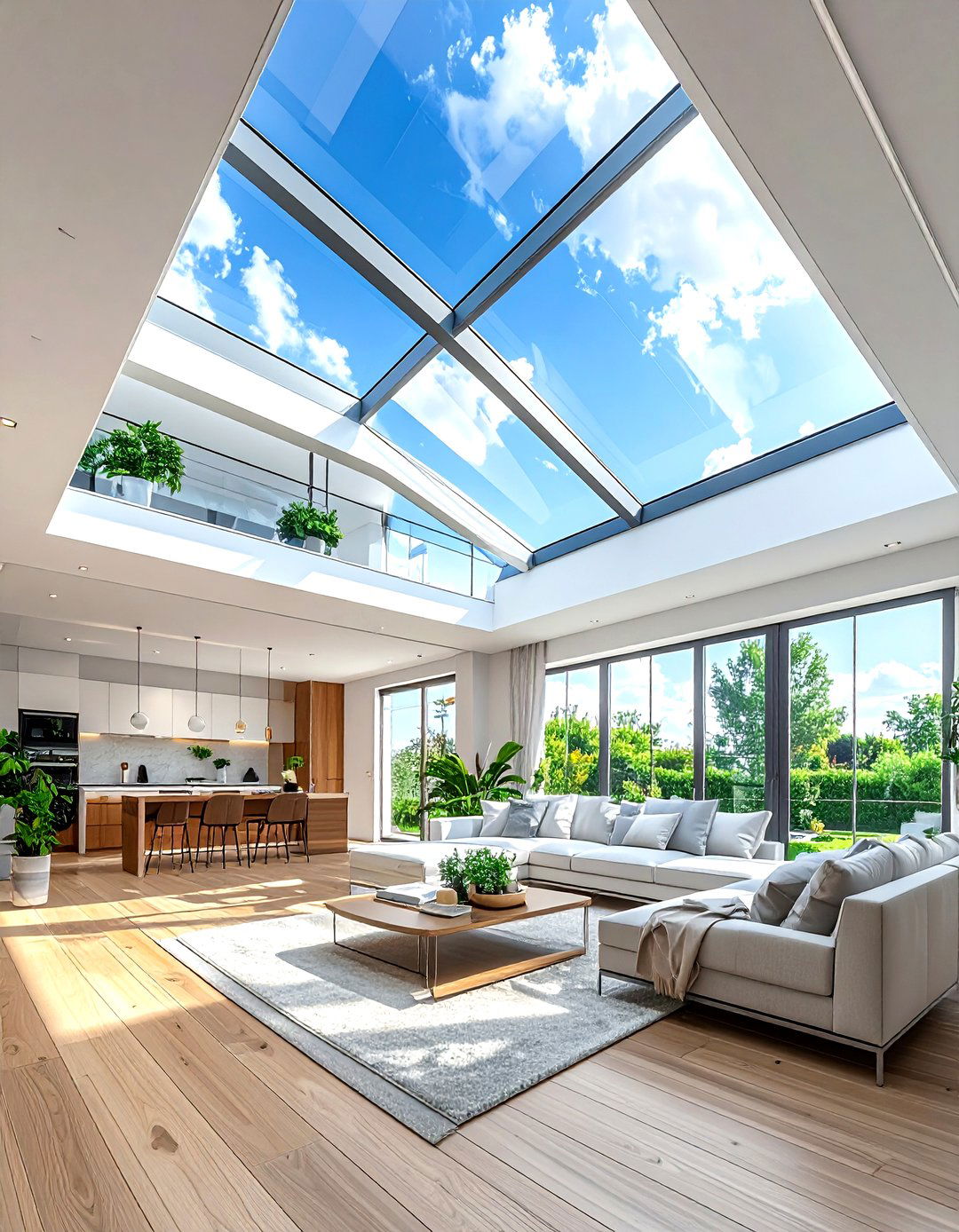 Energy Efficient Living Room Skylight - 30 living room skylights