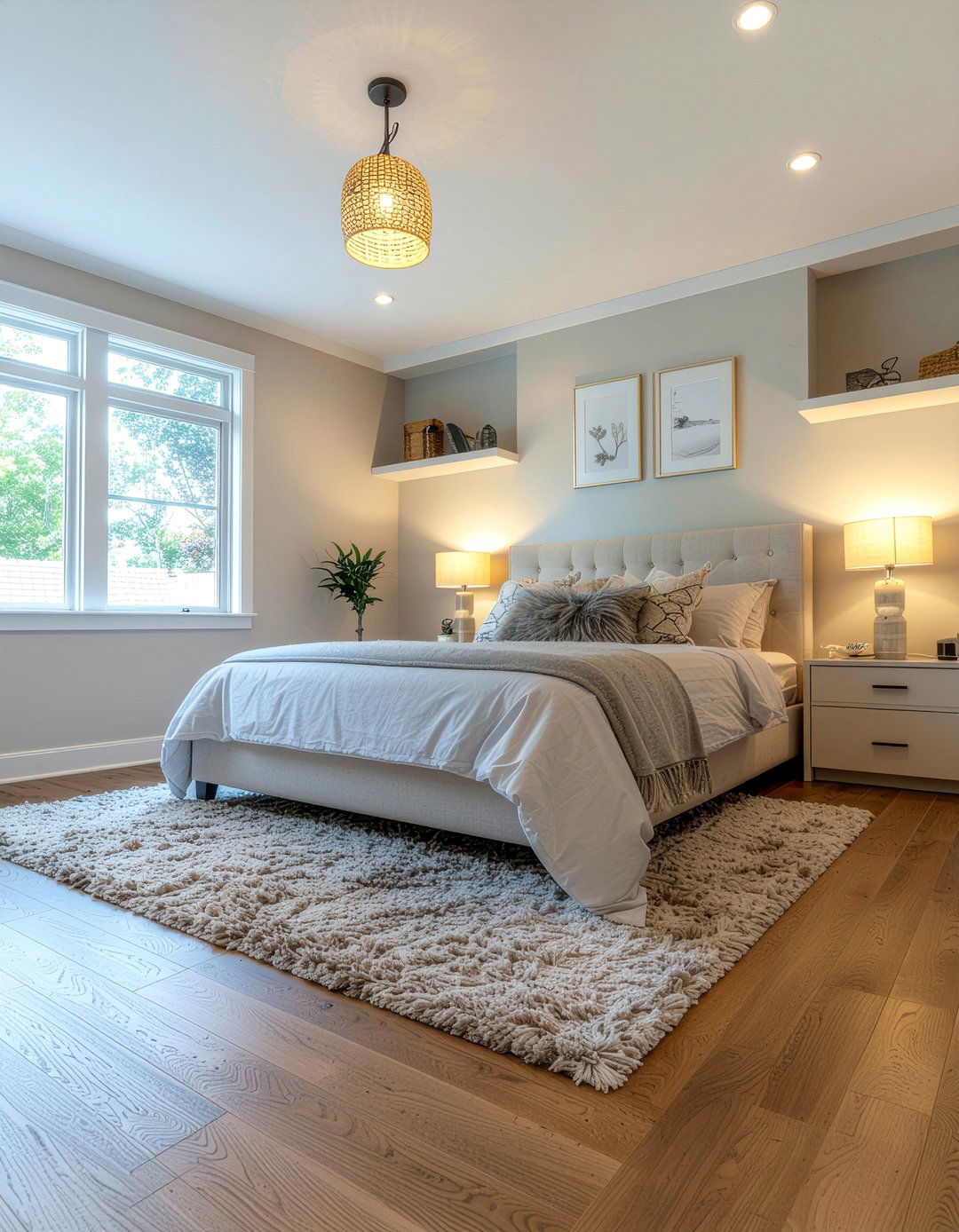 Engineered bamboo flooring - 30 bedroom bamboo flooring ideas