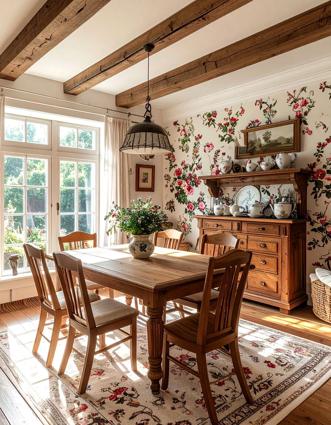 English Cottage Dining Room - 30 antique dining room ideas